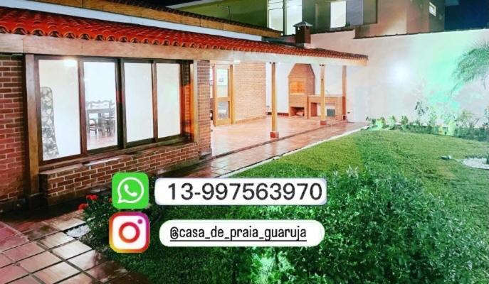 Beach House Unidade 2 - Casas De Praia Guaruja 50 Metros Do Mar Εξωτερικό φωτογραφία